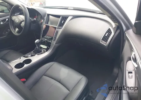 2016 Infiniti Q50 3.0T Premium from USA, damaged, VIN JN1EV7ARXGM346026